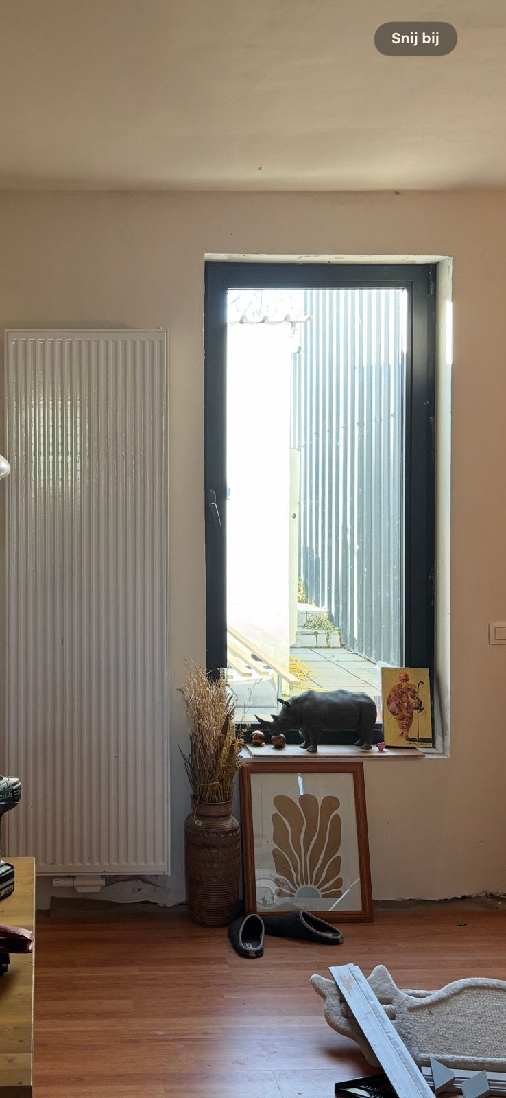 Groot raam, Ophalen, Aluminium