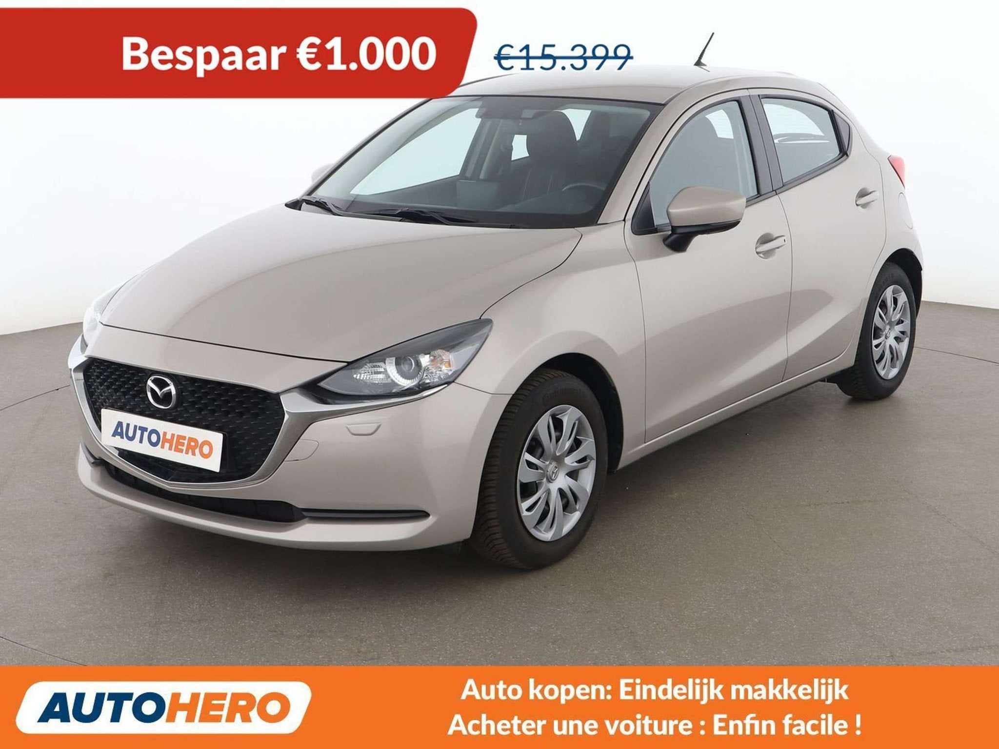 Mazda 2 1.5 Center-Line (année de construction 2022), Autos, Mazda, Achat, Euro 6, 1045 kg, Noir