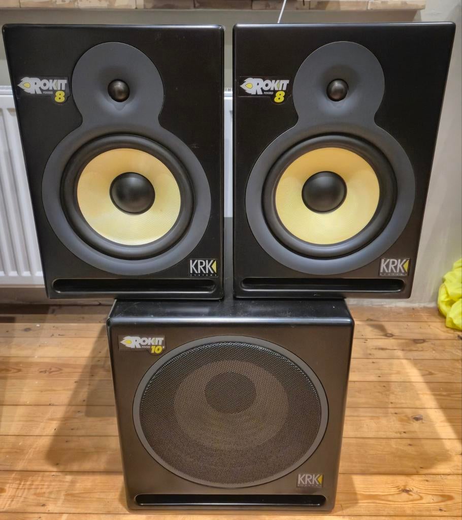 Set KRK Rockit 8 g1 + sub KRK 10S, Enlèvement