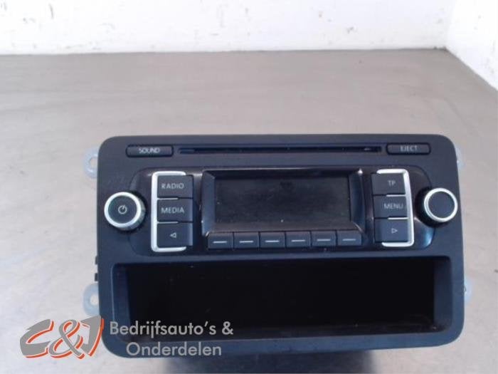 Radio d'un Volkswagen Caddy, Volkswagen, -, 3 mois de garantie, Utilisé