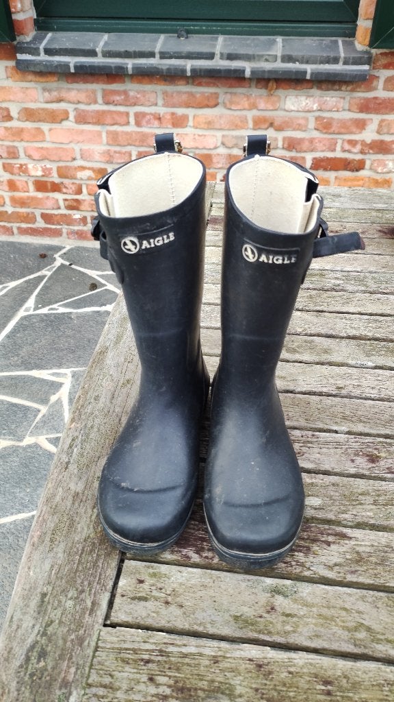 rubberen regenlaarzen kind merk AIGLE - maat 29, Ophalen, Aigle, Jongen, Laarzen