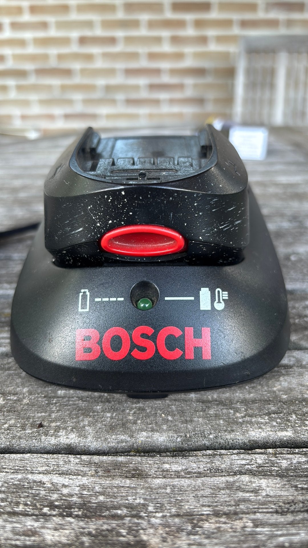 Accu Bosch kantmaaier 14,4 V, Doe-het-zelf en Bouw, Ophalen, Gebruikt