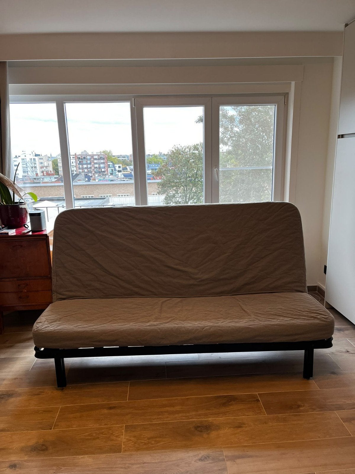 NYHAMN - Comfortabele zitbank – amper 2 maanden oud – €150, Ophalen, Tweepersoons, 140 cm, Zo goed als nieuw