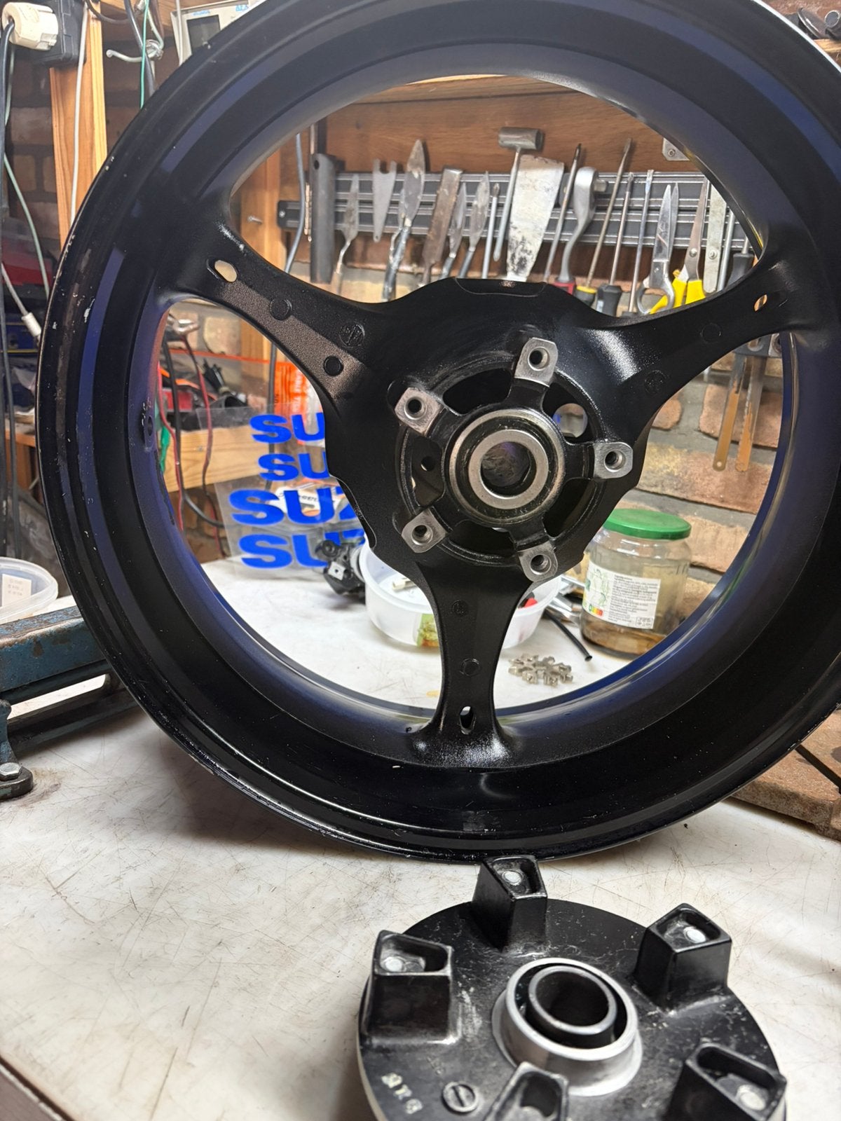 Gsxr 1000 K5/k4 achtervelg, Motoren, Ophalen of Verzenden, Gebruikt