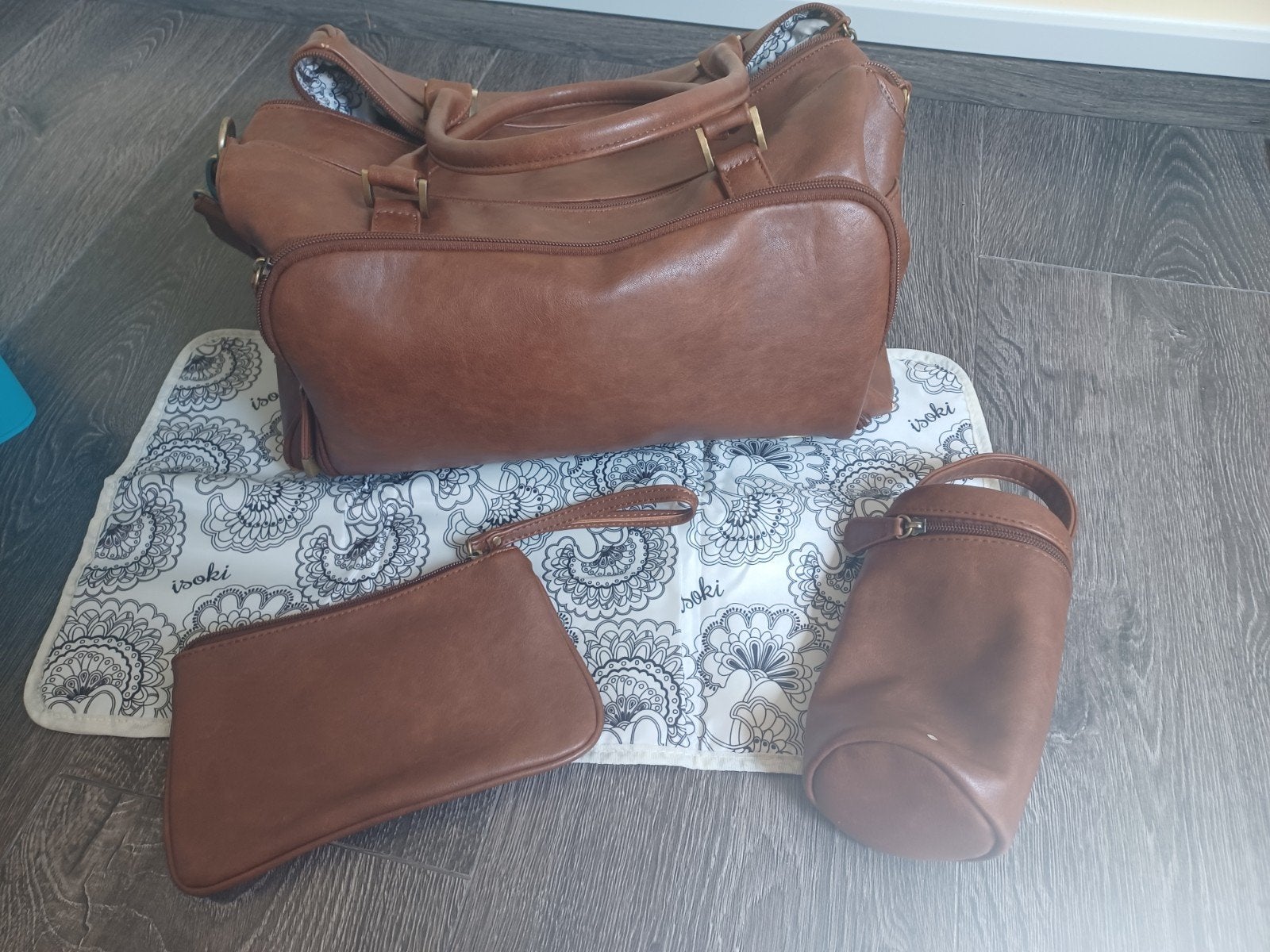 Luiertas Isoki, Kinderen en Baby's, Luiertassen, Ophalen, Gebruikt, Verzorgingstas