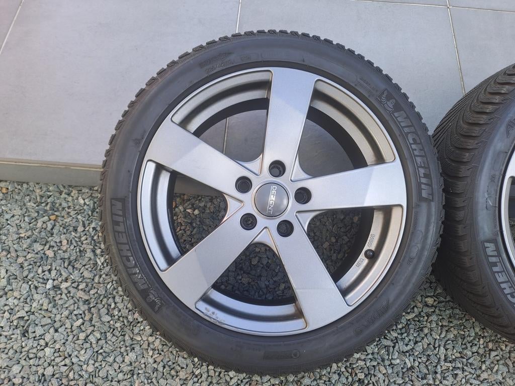 Alu velgen met Michelin All Season  banden perfecte staat., Enlèvement, Pneu(s)