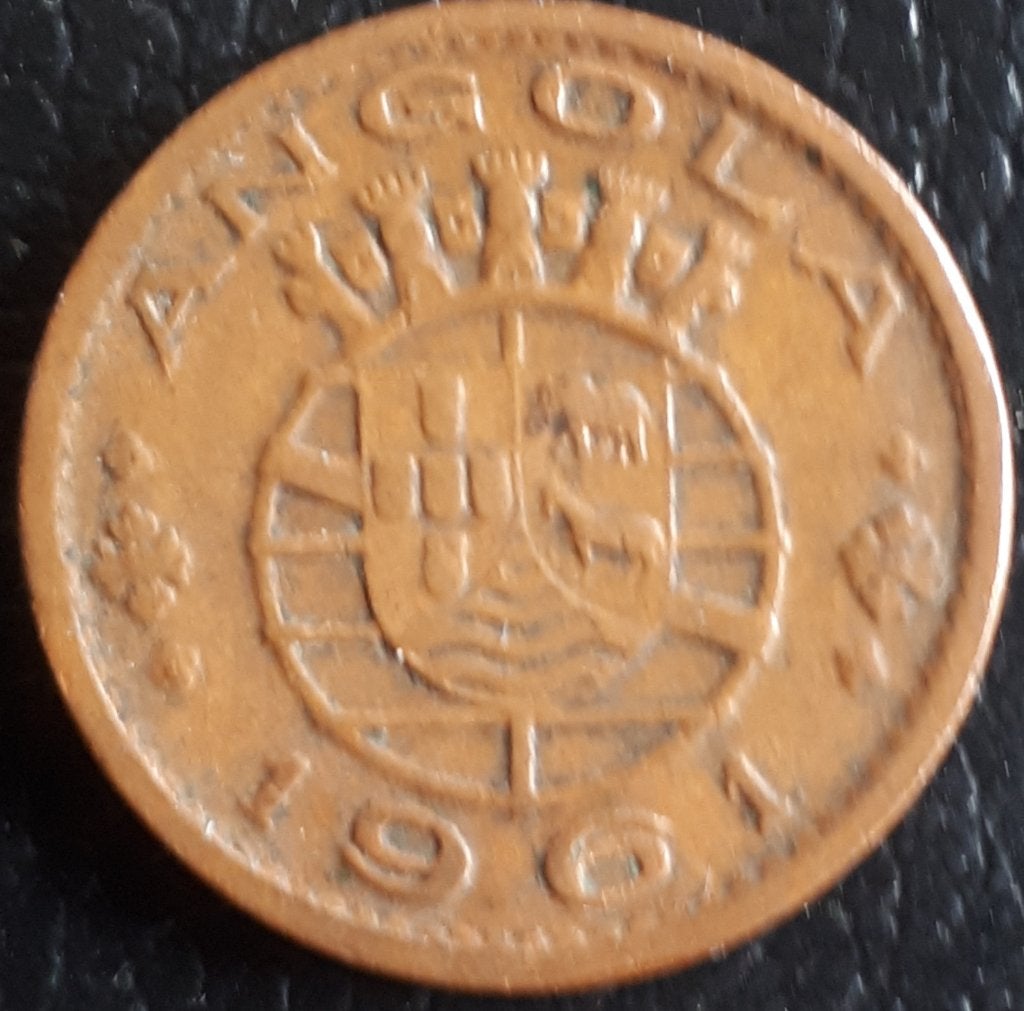 ANGOLA/50 centavos 1961 KM 75, Timbres & Monnaies, Monnaies | Afrique, Enlèvement ou Envoi, Autres pays, Monnaie en vrac