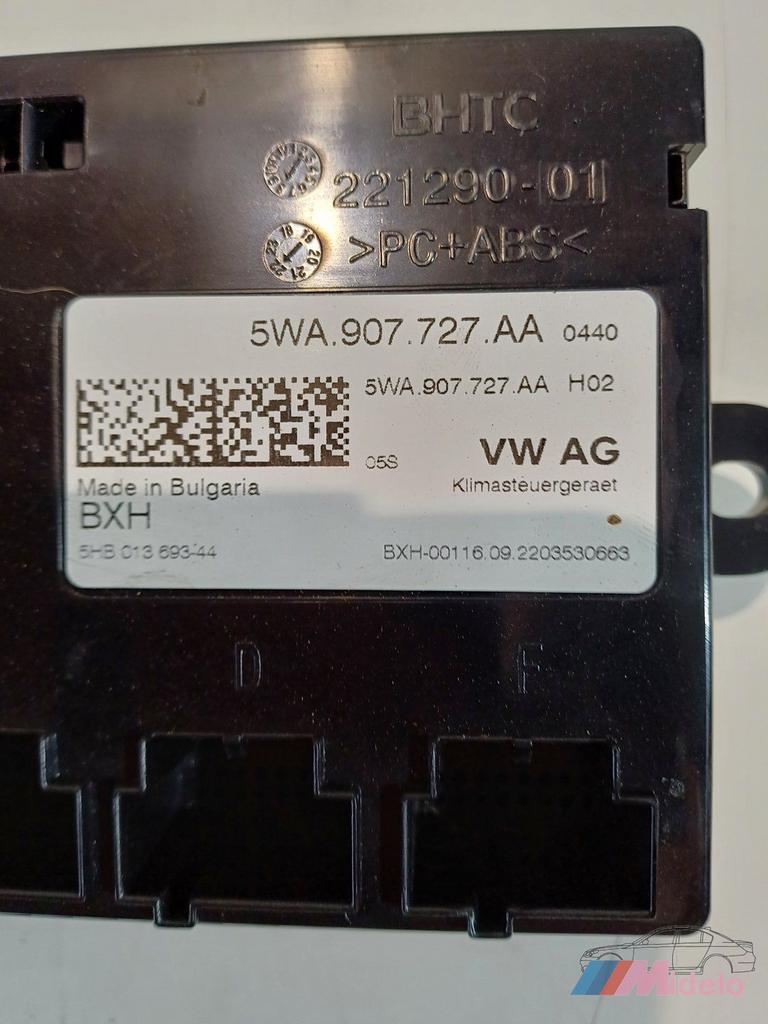 Computer Kachel caddy met artikelnr 5WA907727AA, Volkswagen, -, Origine de la pièce connue, Utilisé