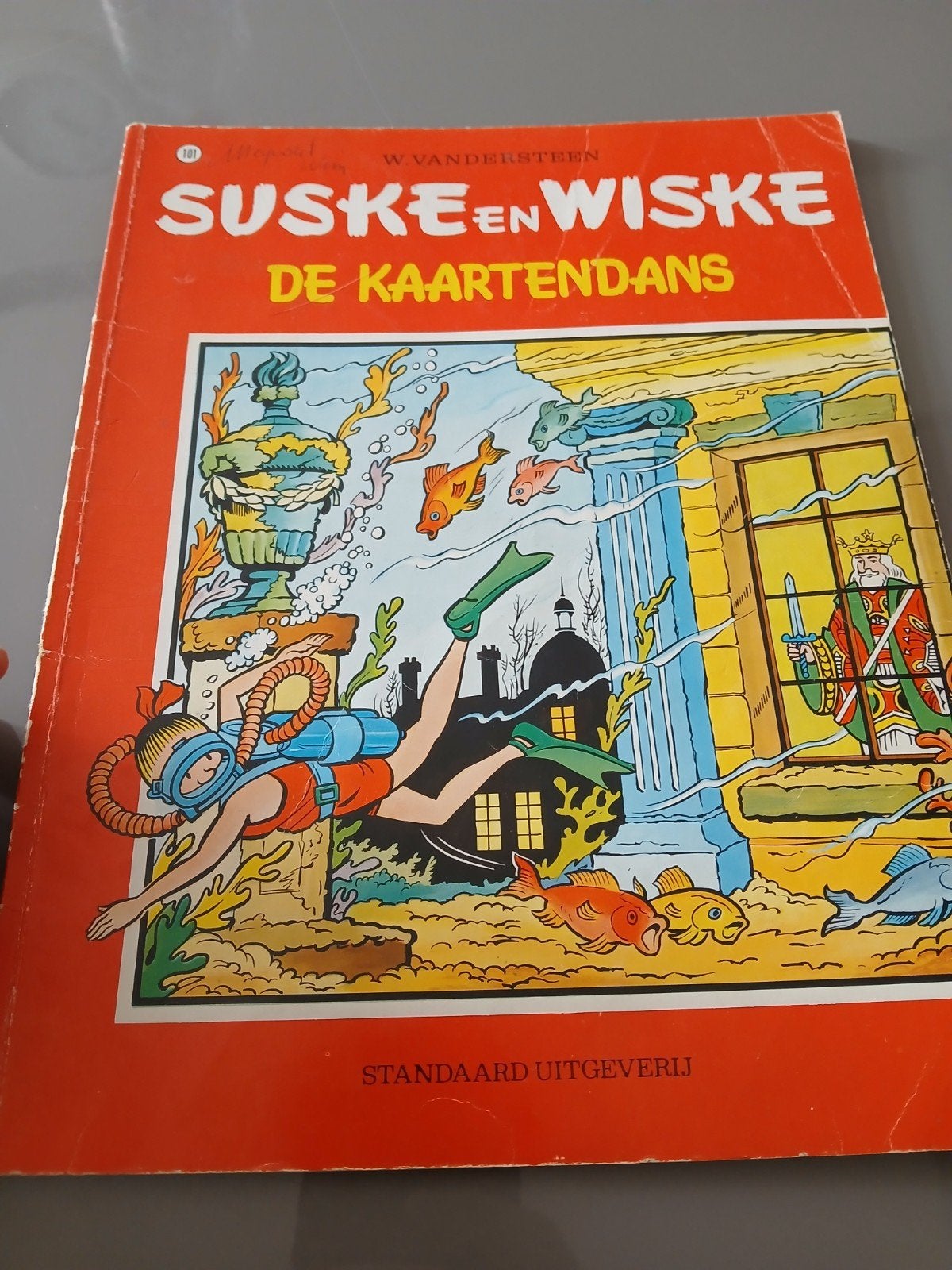 Suske en wiske nr 101 de kaartendans, Boeken, Ophalen of Verzenden