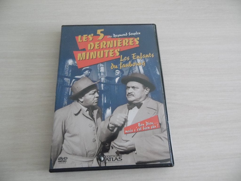 LES CINQ DERNIÈRES MINUTES    LES ENFANTS DU FAUBOURG, Cd's en Dvd's, Dvd's | Tv en Series, Alle leeftijden, Overige genres, Ophalen of Verzenden