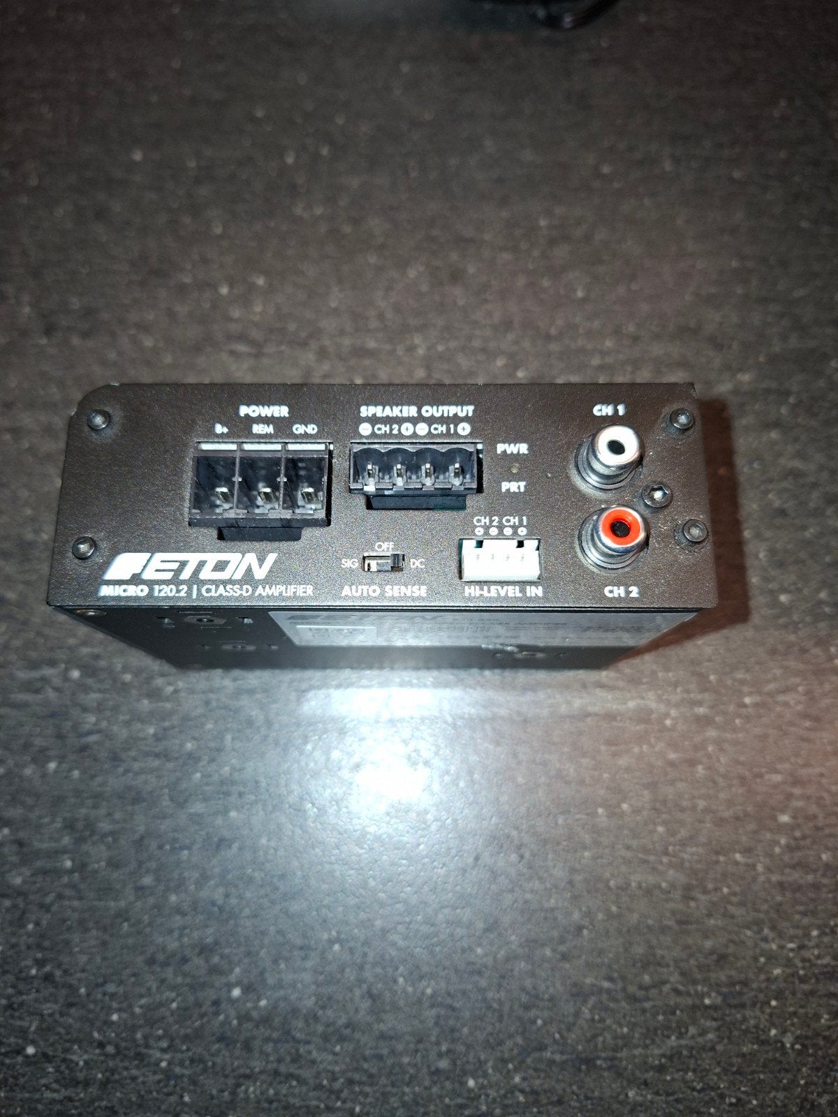 Amplificateur pour bateau/campei/voiture Eton Micro 120.2..., Enlèvement ou Envoi, Comme neuf, Autres types, Voilier ou Bateau à moteur