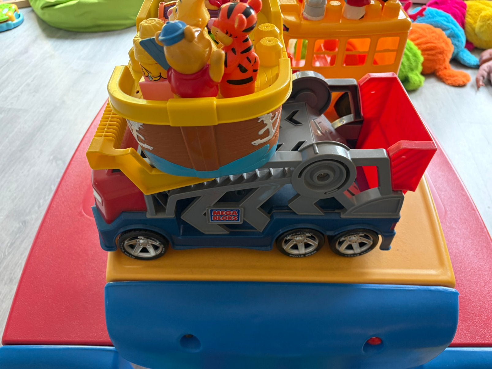 Groot lot megablocks, Ophalen, Zo goed als nieuw