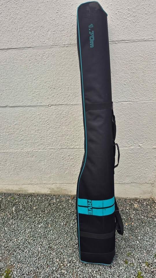 TE KOOP DRIVE-FEEDER STARRE SCHEDE MET 2 ZAKKEN, Watersport en Boten, Ophalen, Gebruikt, Koffer of Tas