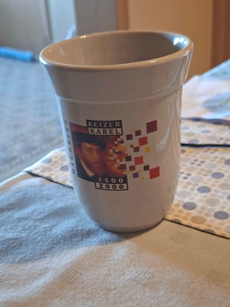 Biermok / Keizer Karel / Mechelen / 1500-2000, Enlèvement ou Envoi, Comme neuf, Mug