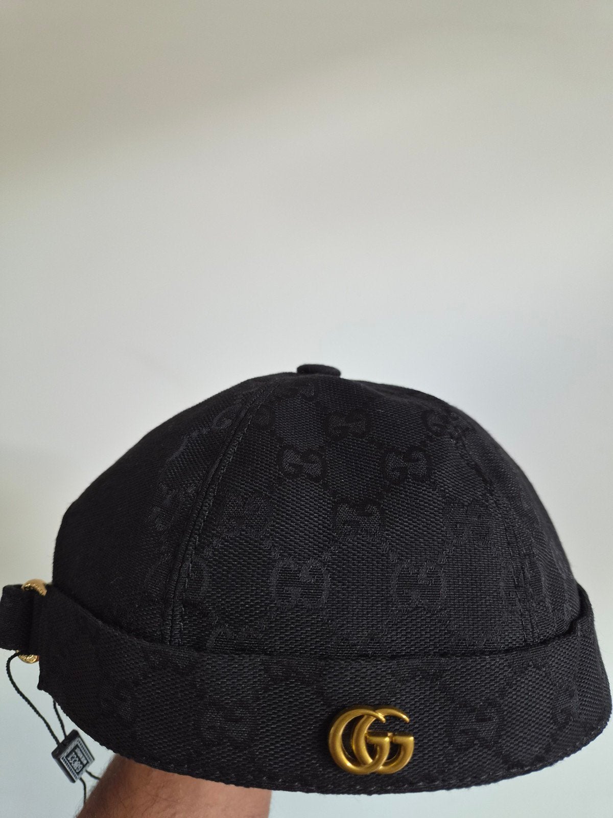 Casquette ronde Gucci noir (M), Enlèvement ou Envoi, Casquette