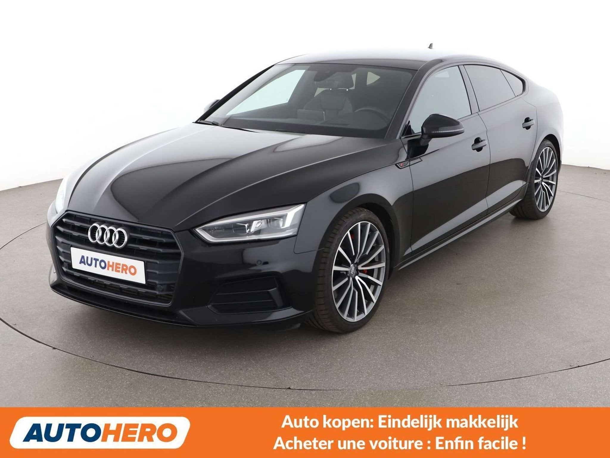 Audi A5 45 TFSI Sport (année de construction 2019), Cuir, Achat, Euro 6, Noir