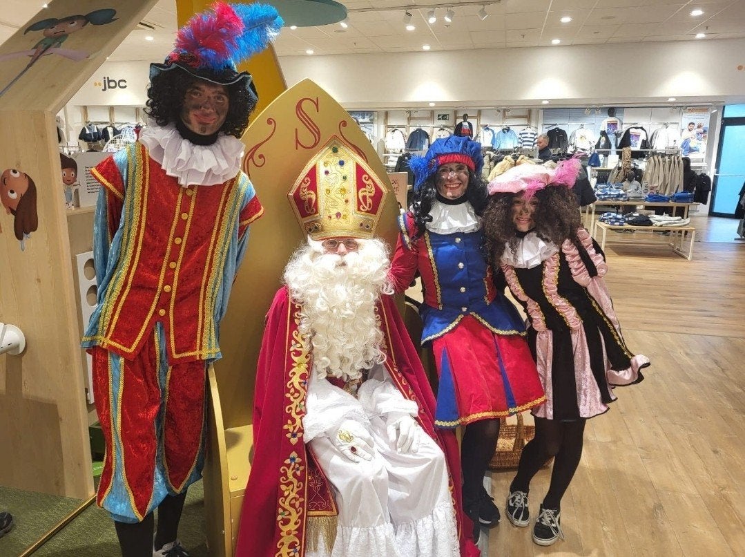 Sint op bezoek thuis, bedrijf, winkel, Diversen, Ophalen