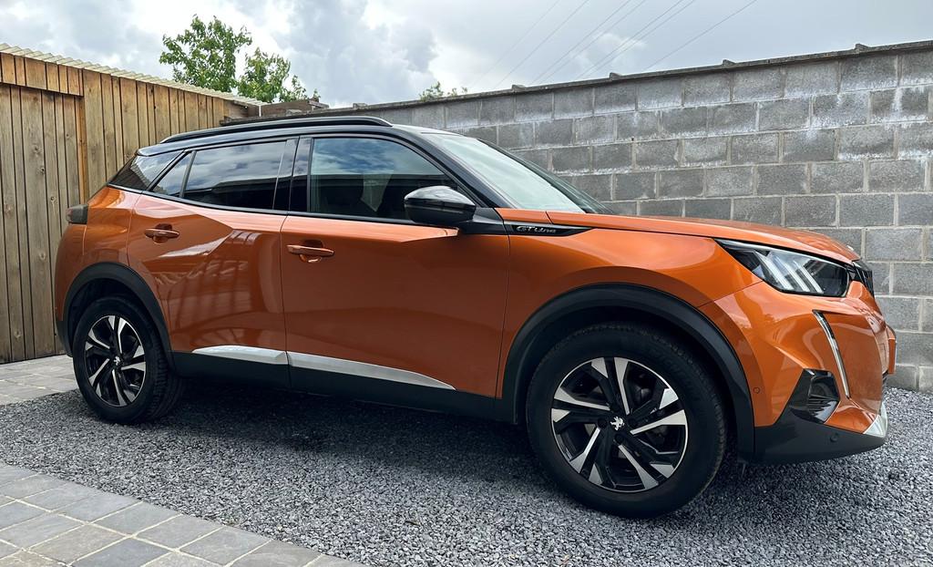 Peugeot 2008 1.2 PureTech GT Line Keyless Led Navi Leder Cam, Autos, Commande vocale, Achat, Euro 6, Entreprise