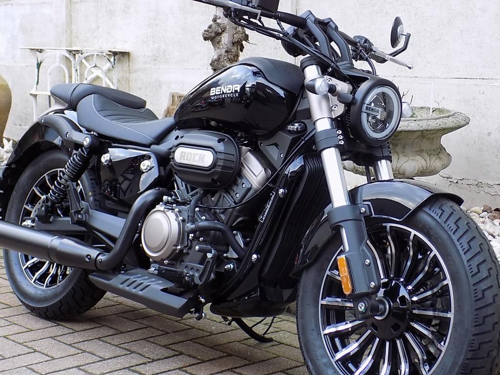 Benda Rock 125 cc chopper cruiser euro5+, 2 cilinders, Nieuw, Chopper, Bedrijf