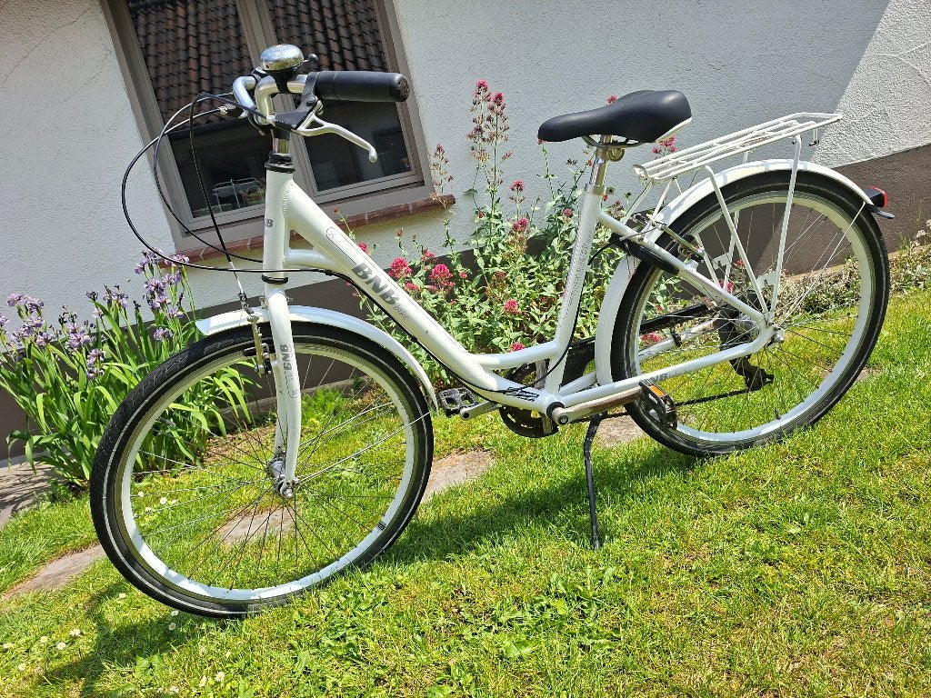 Meisjesfiets bnb 26 inch, Fietsen en Brommers, Gebruikt, Velgrem, Versnellingen, BNB Bike