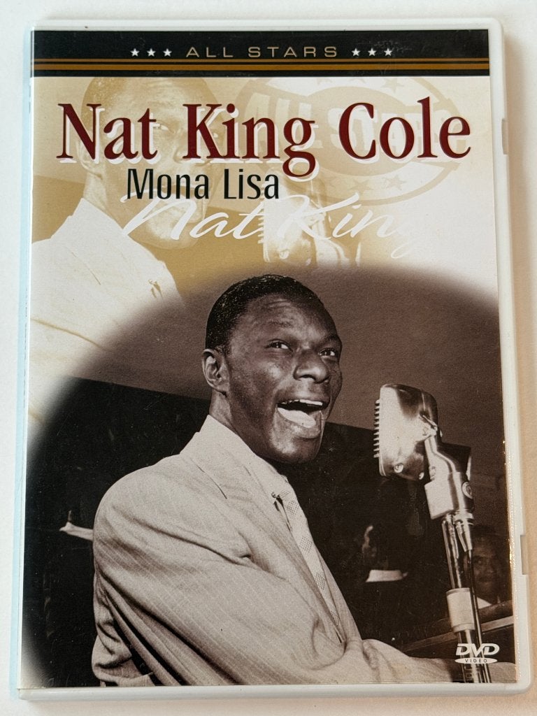 Nat King Cole - Mona Lisa (DVD), Alle leeftijden, Ophalen of Verzenden, Gebruikt, Concert