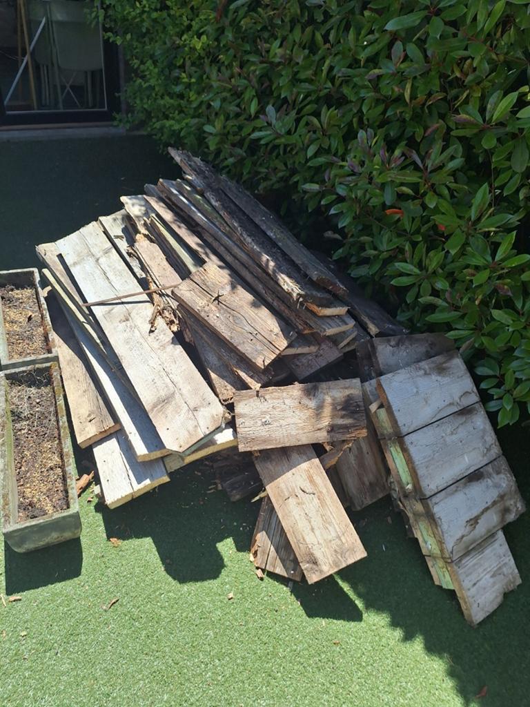 Gratis hout, Tuin en Terras, Brandhout, Ophalen