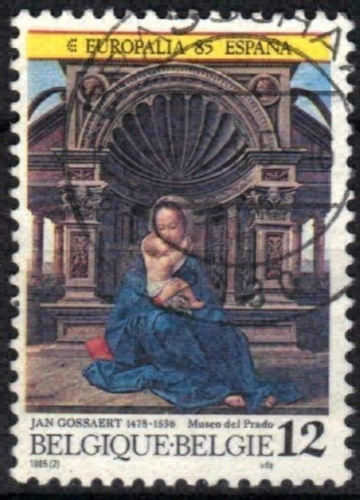 Belgie 1985 - Yvert/OBP 2157 - Europalia 85 - Espana (ST), Verzenden, Gestempeld, Gestempeld, Kunst