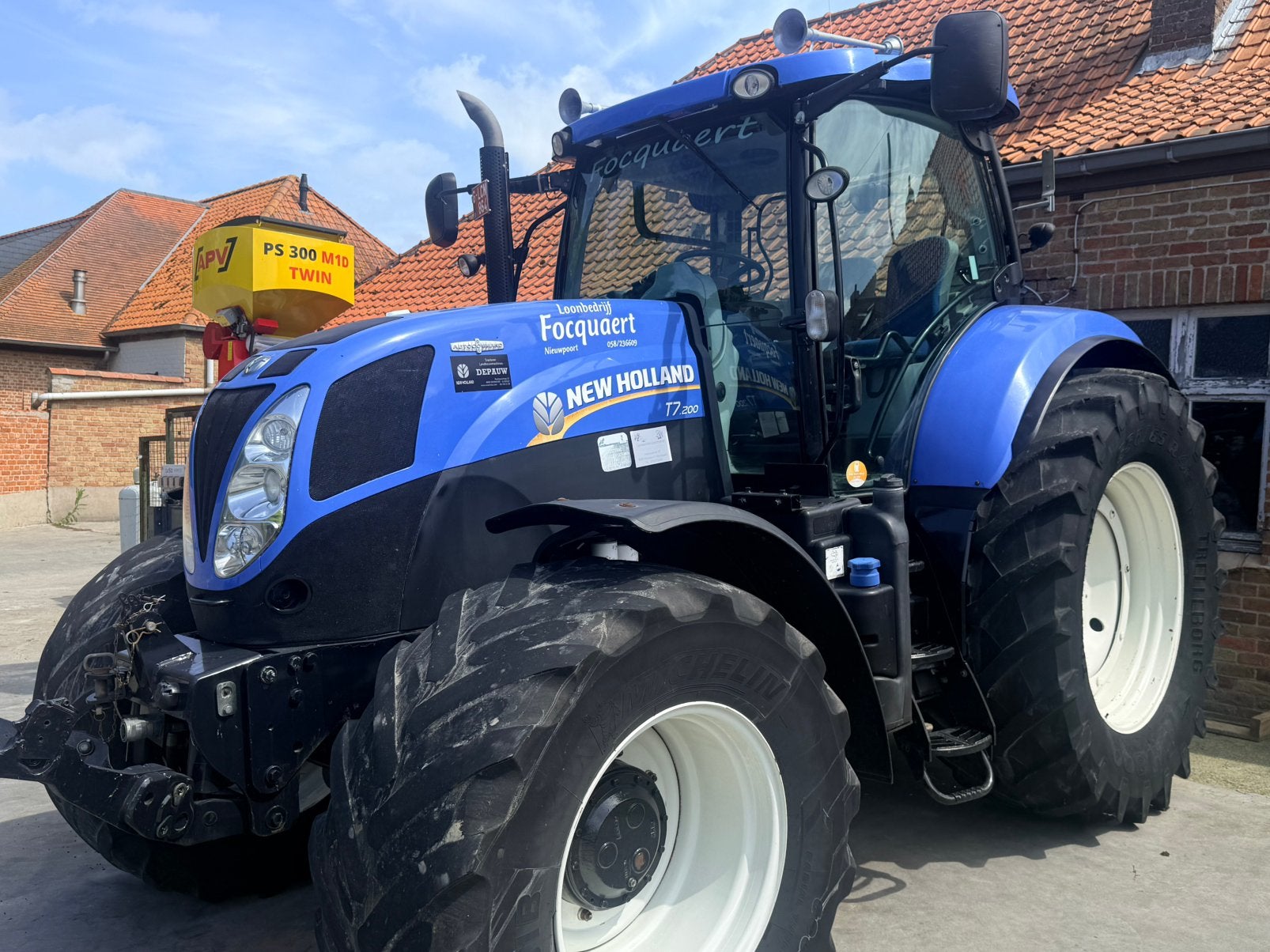 New Holland t7.210 Auto Command, Zakelijke goederen, Landbouw | Tractoren, Ophalen, New Holland