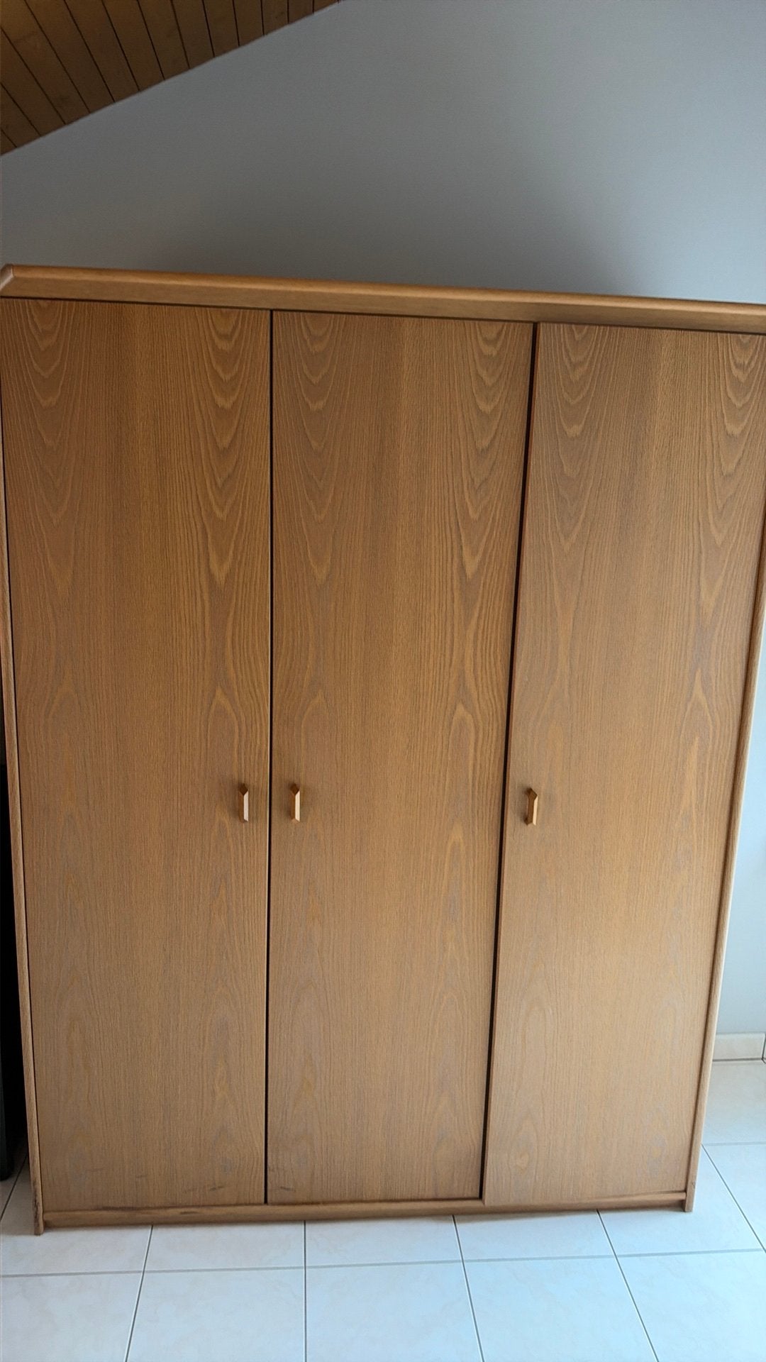 Jeugdkamer kleerkast - bed - nachtkastje zelfde stijl, Huis en Inrichting, Ophalen, Gebruikt
