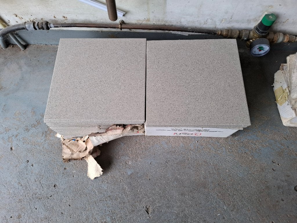 carrelage en grès cérame et plinthes assorties, Enlèvement, Neuf