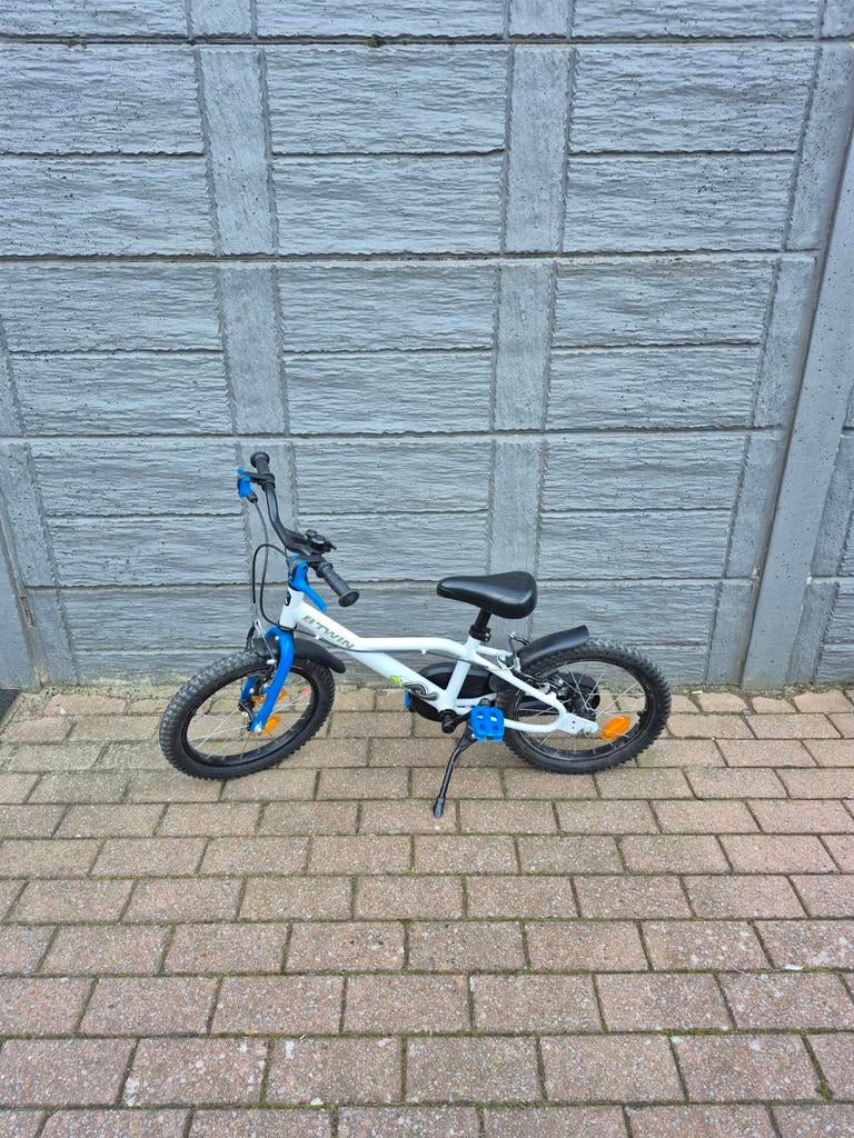 Kinderfiets BTWIN 16 inch, Ophalen