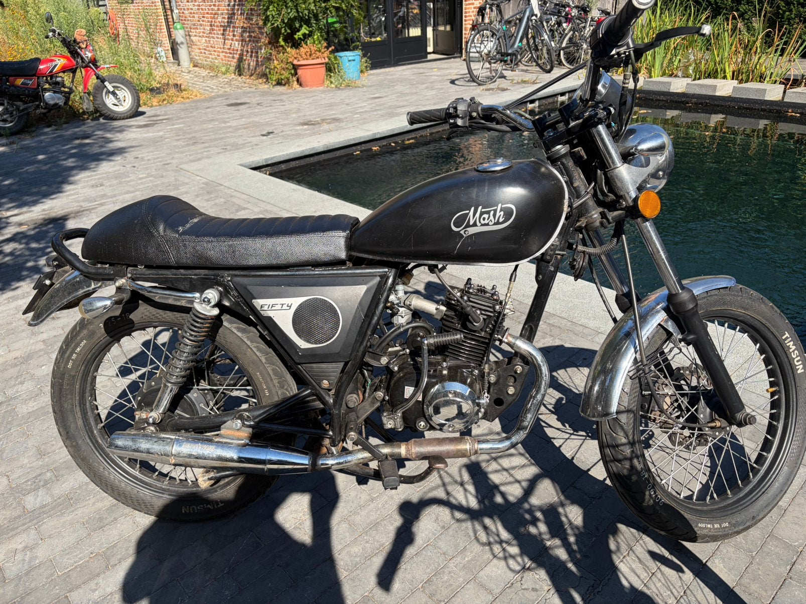 Mach fifty, Ophalen, Gebruikt, Klasse B (45 km/u), 4 versnellingen