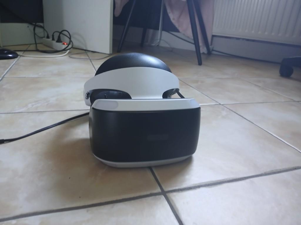 Playstation 4 vr (playststion vr 1) met 2 vr spellen, Games en Spelcomputers, Virtual Reality, Ophalen, Zo goed als nieuw, VR-bril