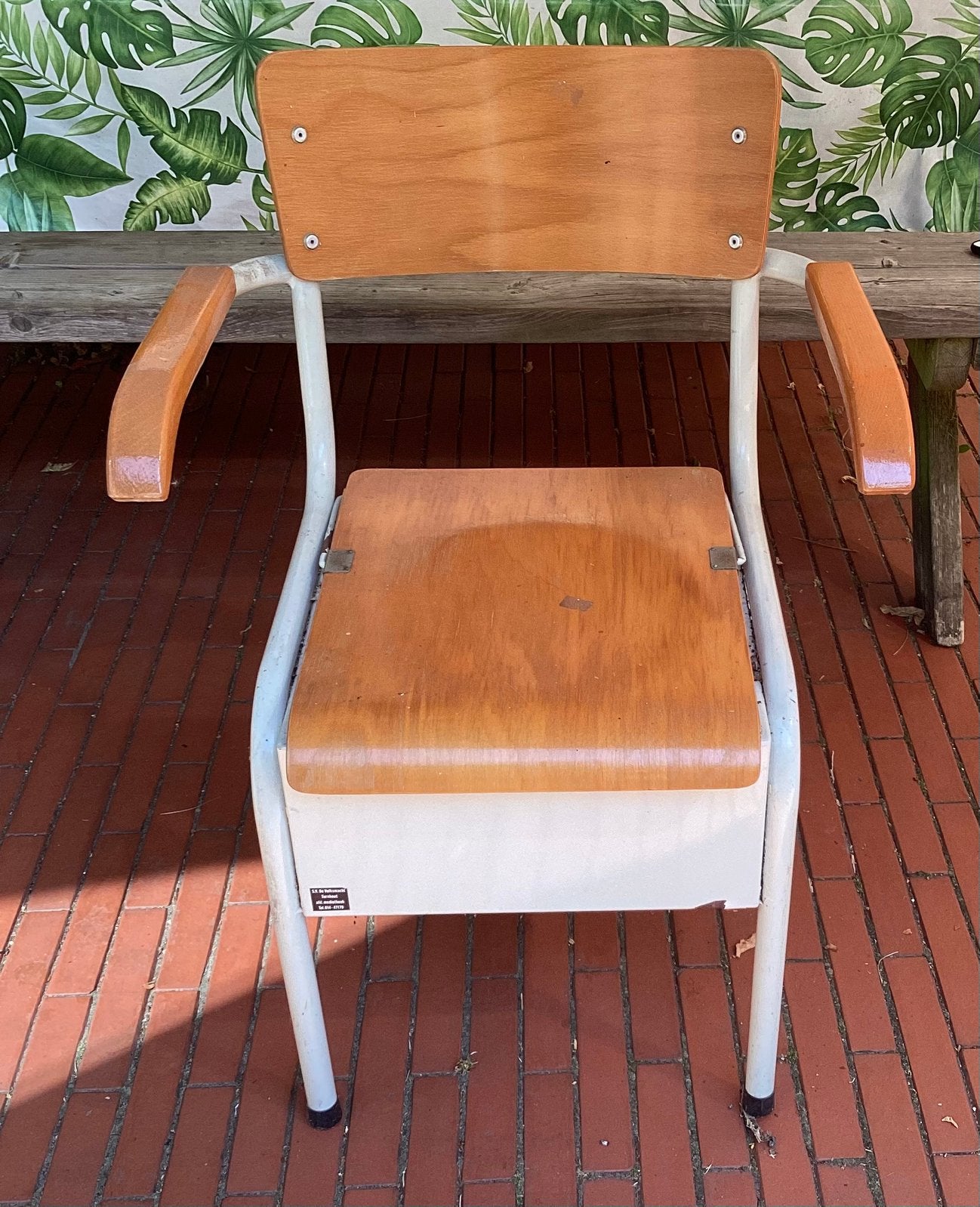 Wc- stoel po-stoel toiletstoel, Ophalen, Gebruikt