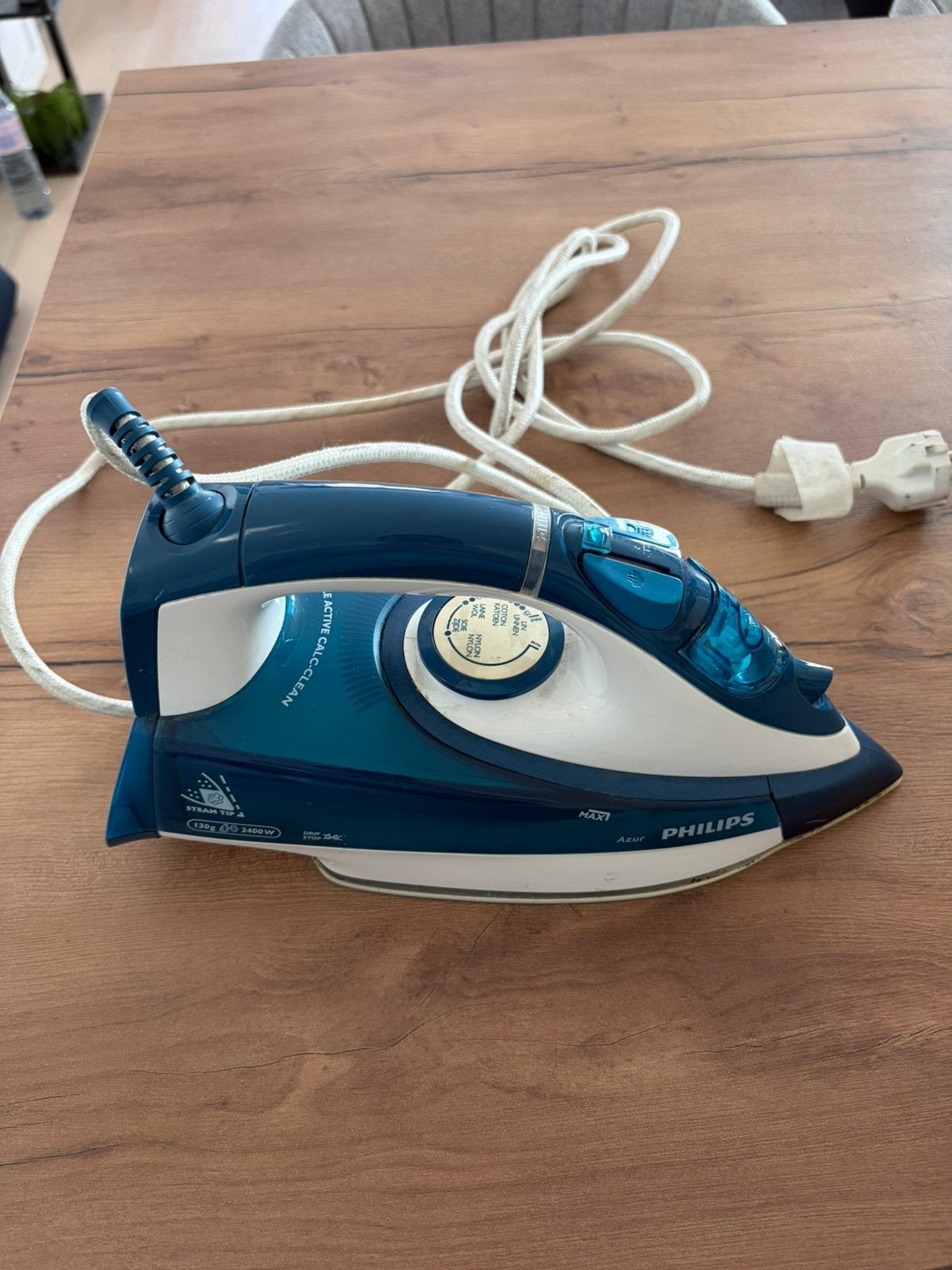 Fer à repasser Philips Azur 2400 W – Fonctionnel, Enlèvement, Comme neuf
