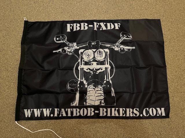 Harley Davidson FatBob vlag, Motoren, Ophalen