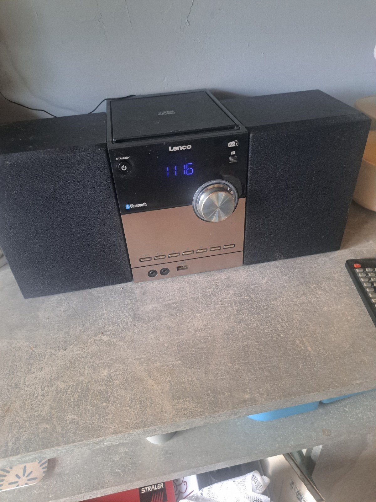 stereo mini keten met fm dab+ cd mp3 usb  bloothhooth, TV, Hi-fi & Vidéo, Enlèvement, Neuf, Radio, Avec lecteur de CD