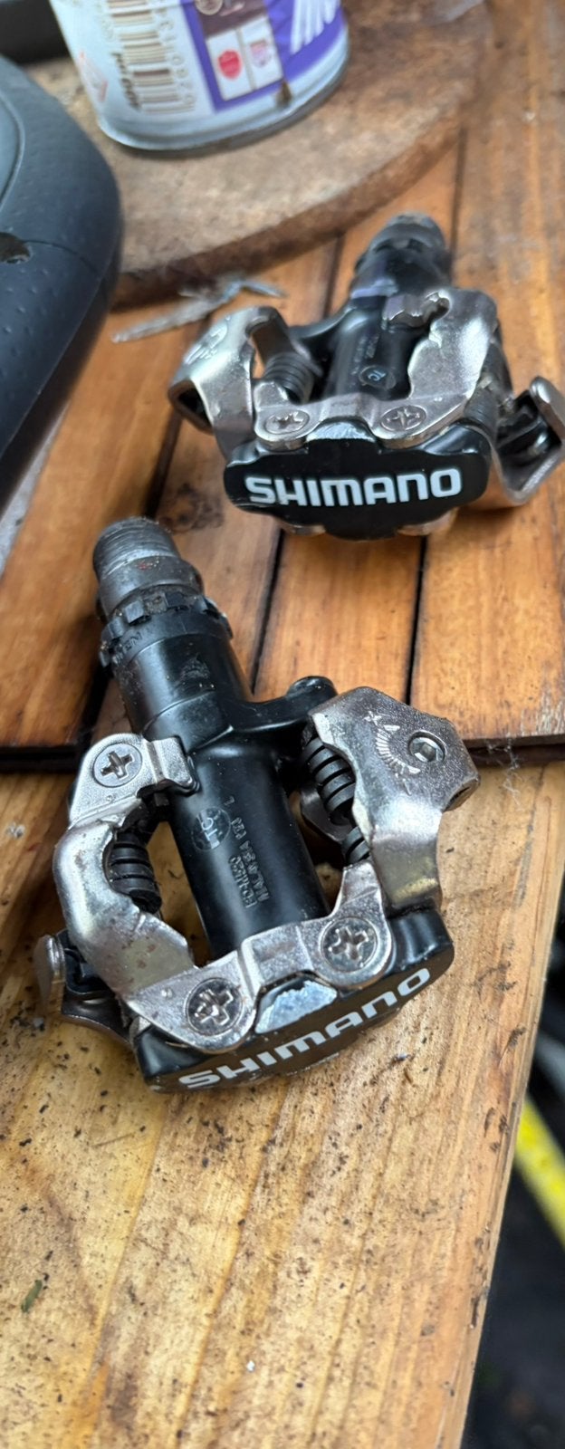 Shimano klikpedalen, Ophalen, Zo goed als nieuw