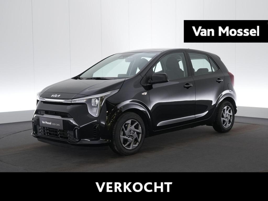 Kia Picanto 1.0 MPI 63 Pulse AMT, Auto's, 4 zetels, Stof, Gebruikt, Zwart