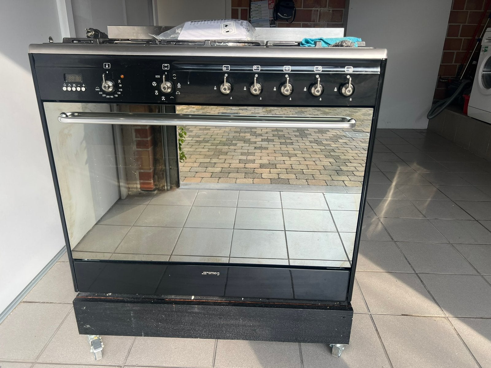 SMEGG gas kookfornuis te koop, Electroménager, Enlèvement, Comme neuf, Gaz