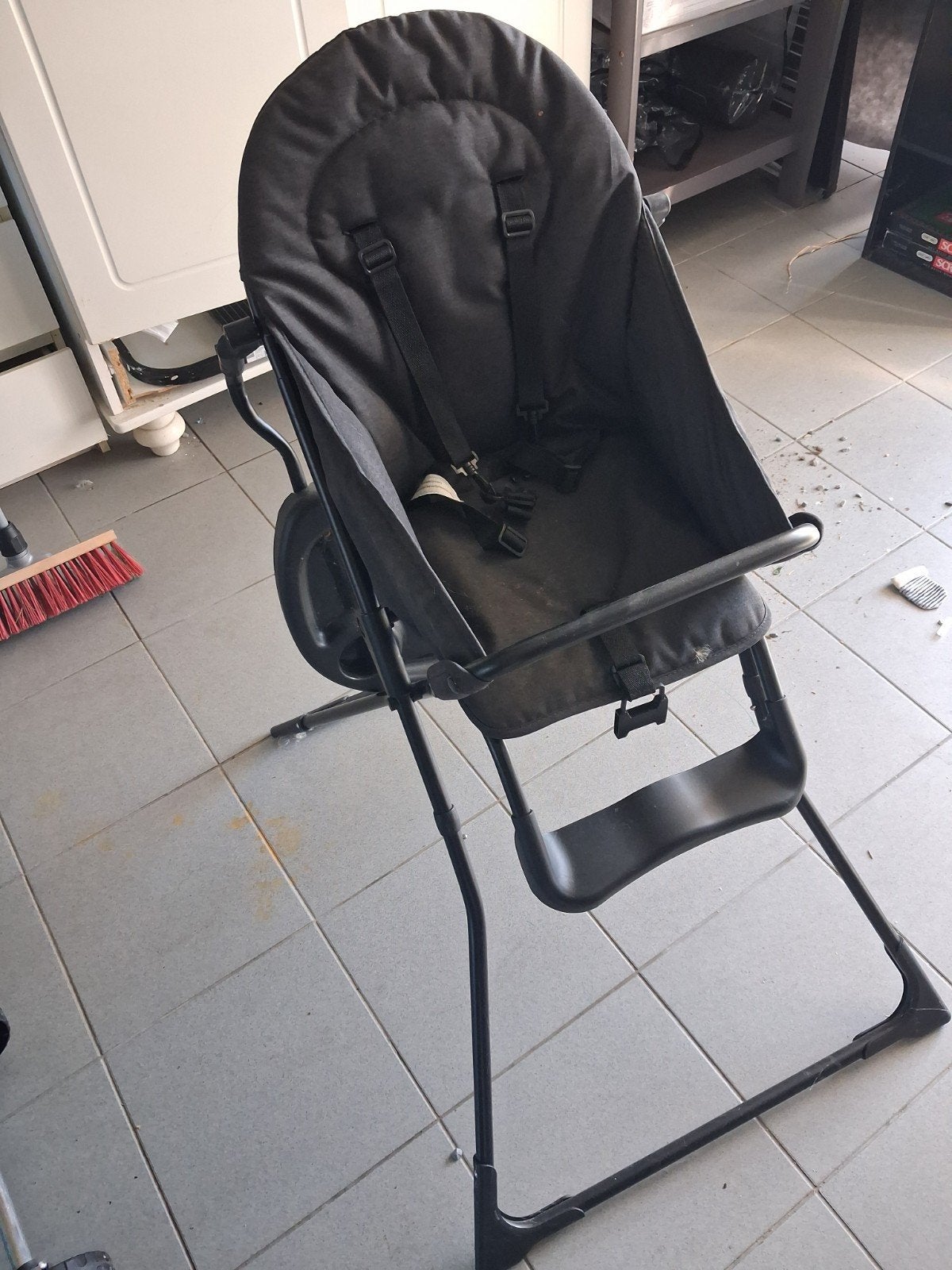 kinderzitje,  eetstoel, Kinderen en Baby's, Ophalen, Zo goed als nieuw, Inklapstoel, Aanschuifbaar