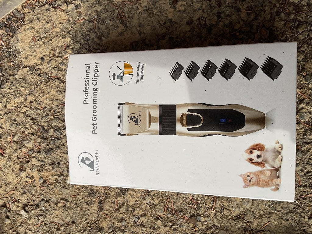 Tondeuse pour petit chien, Enlèvement, Utilisé