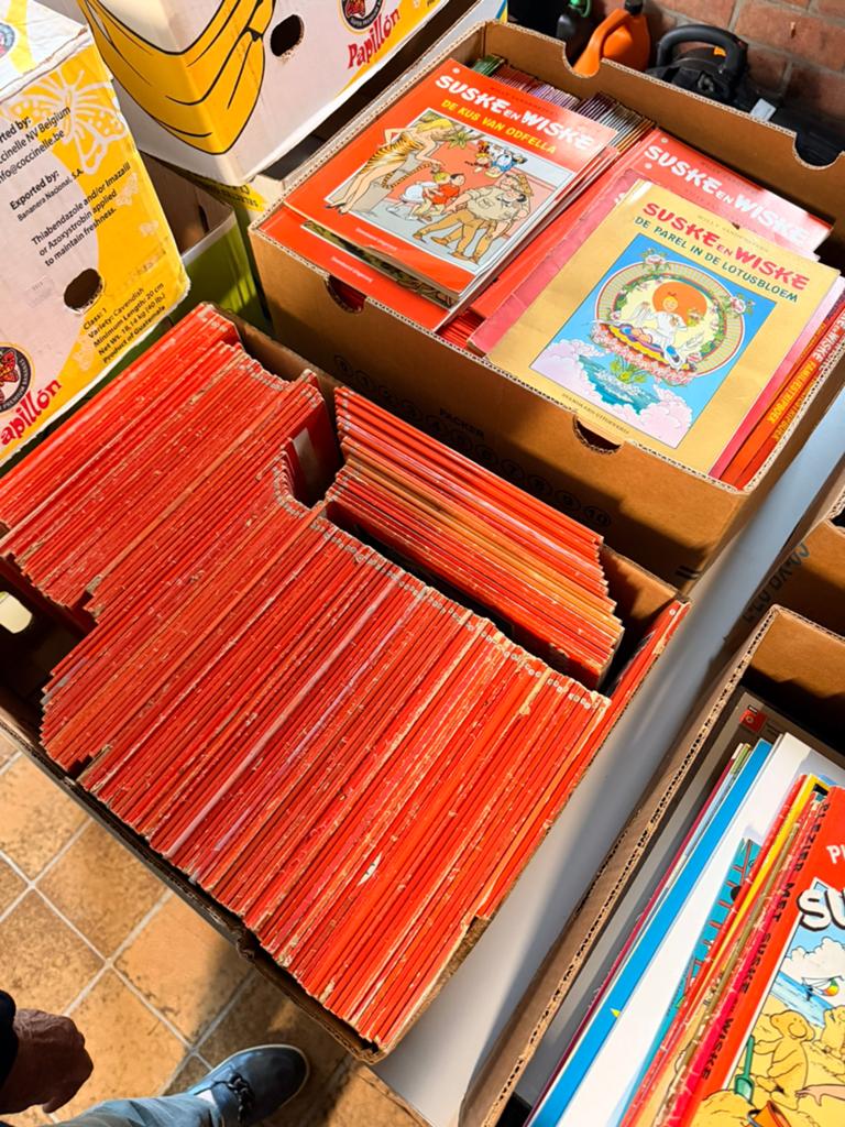 Suske & Wiske strips, Boeken, Ophalen, Gelezen
