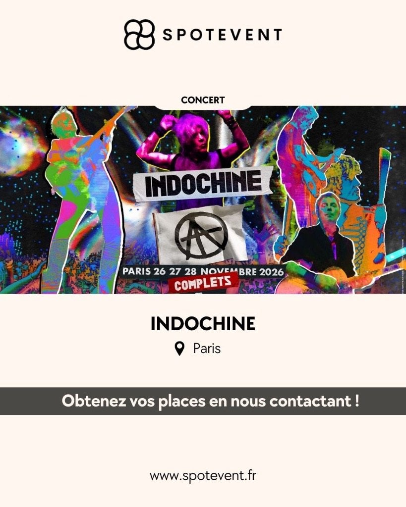 Indochine - Places - Paris