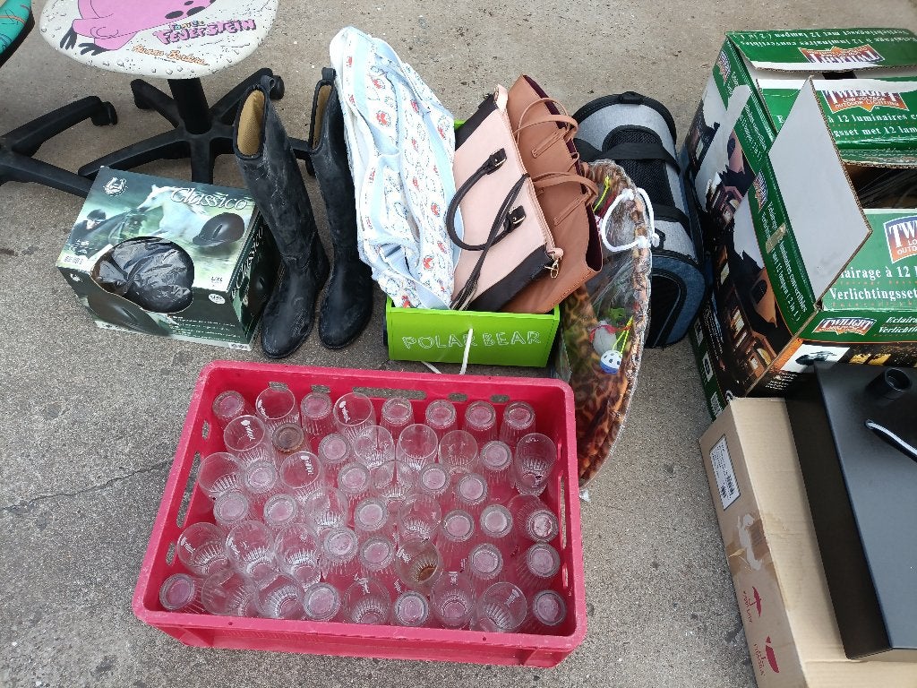 Lot rommelmarkt gerief, Ophalen, Gebruikt