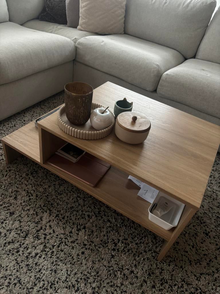 Japandi salontafel ikea, Ophalen, Zo goed als nieuw, Rechthoekig