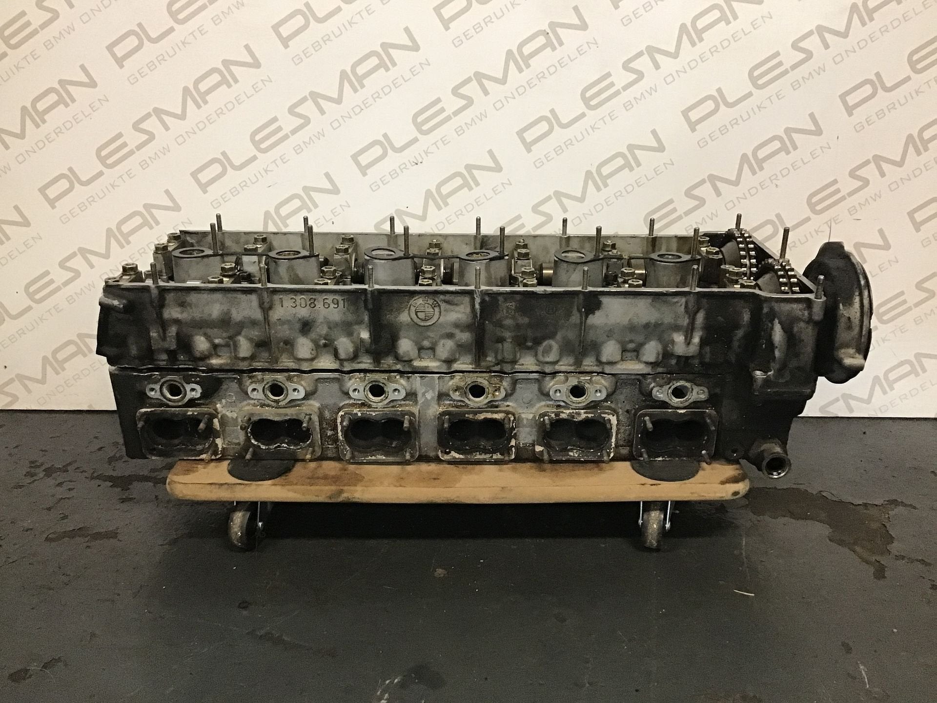Cilinderkop compleet S38B38 BMW E34 M5 1308691, -, Utilisé, -, -