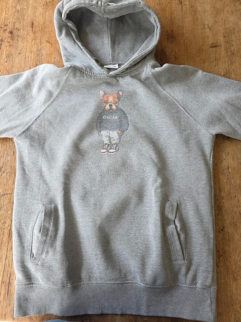 Sweat à capuche Oscar, taille S, Gris, Enlèvement, Oscar, Porté