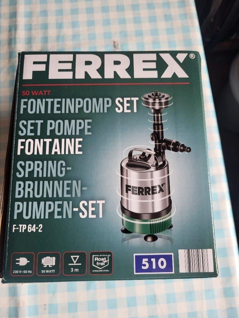 Fonteinpomp, Ophalen, Gebruikt, Vijverpomp