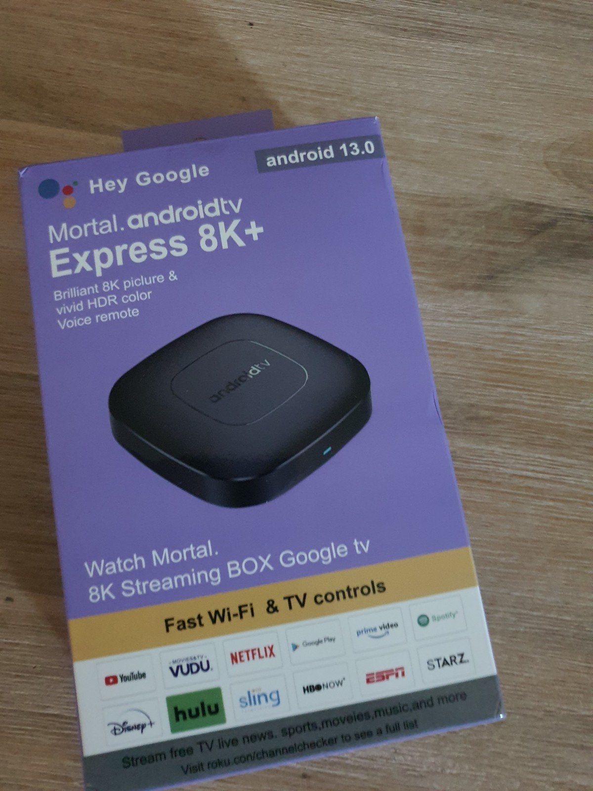 mortal xpress Android tv, Enlèvement